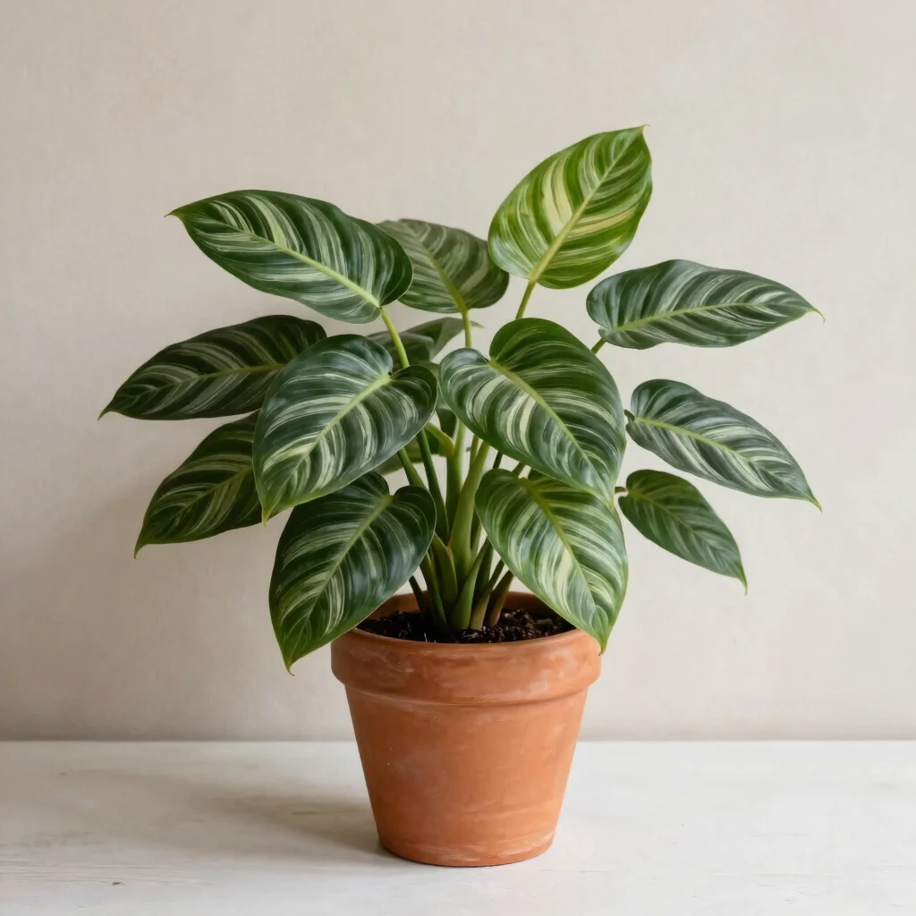 Birkin Pinstripe Philodendron